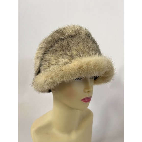 Fur 60's Vintage Hat by Mr Henri NY - Picture 1 of 16